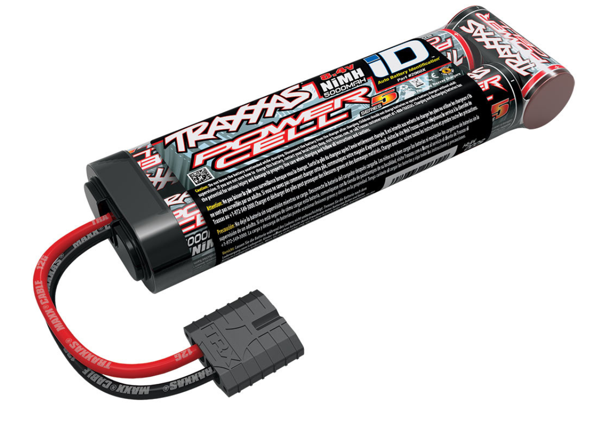 Traxxas NiMH Battery 8.4v 5000mAh 7-C flat Series 5 Power Cell
