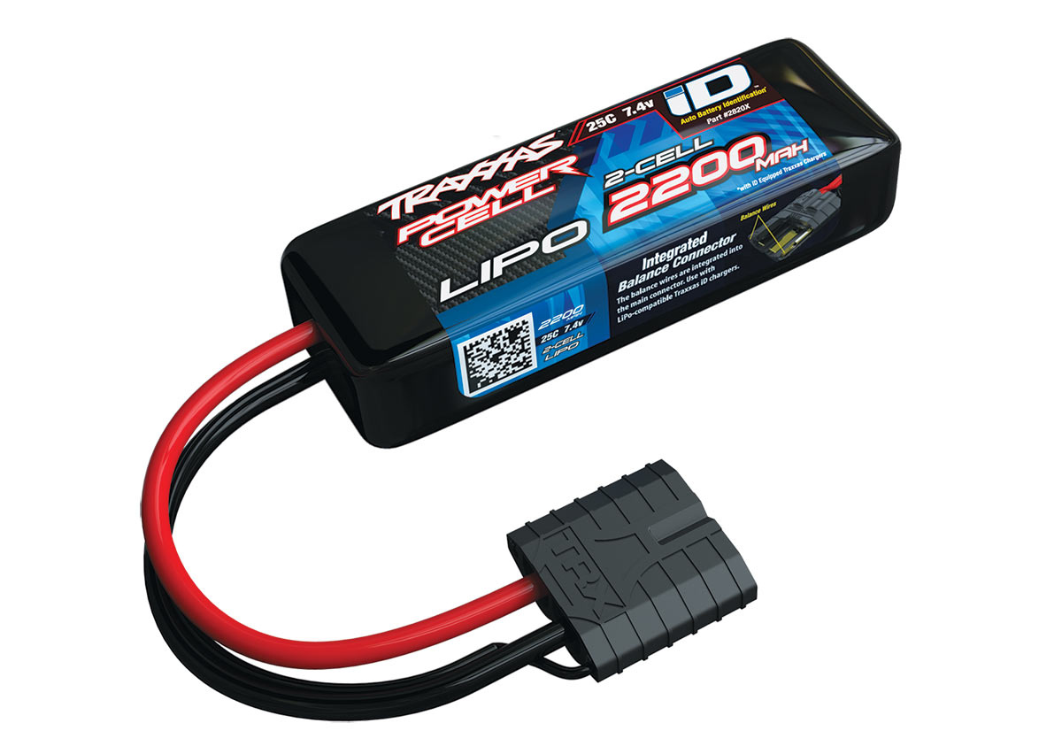 Traxxas 2S 7.4V 2200mAh 25C LiPo Battery