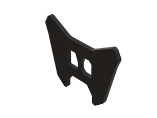 Torre de choque trasera Arrma, aluminio, negro