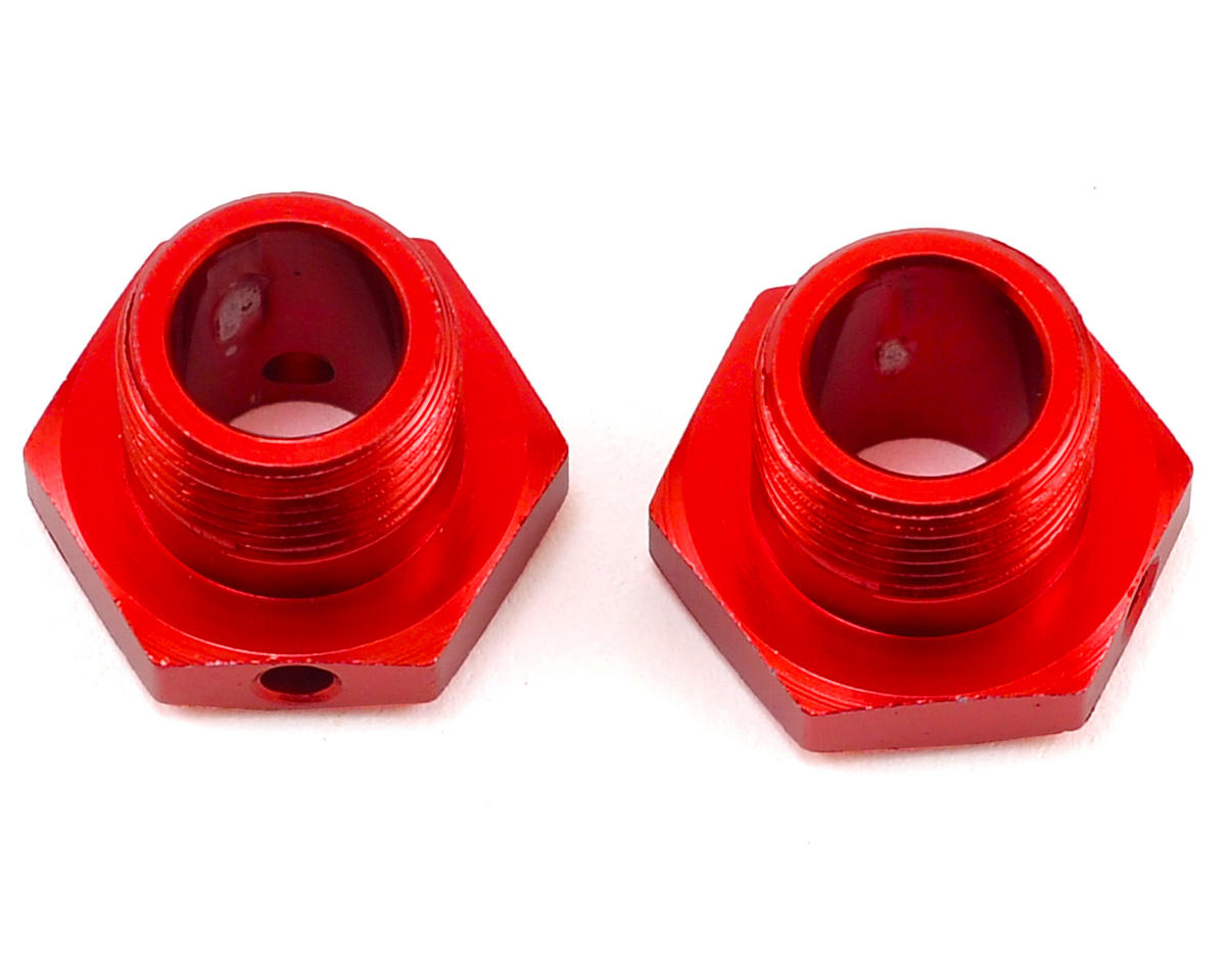 Arrma 13.6mm Wheel Hex Aluminum 17mm Red (2)