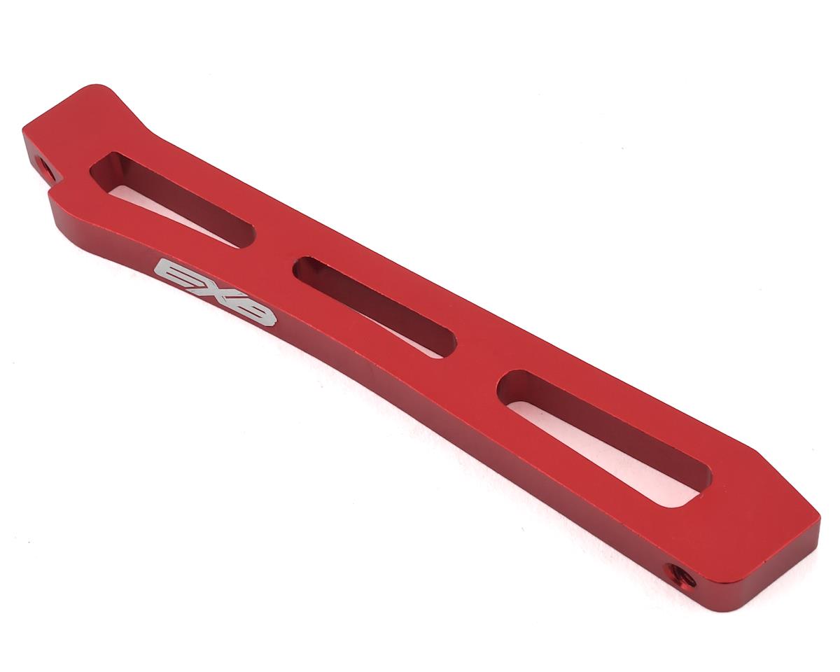 Arrma EXB 98mm Front Center Aluminum Chassis Brace (Red)