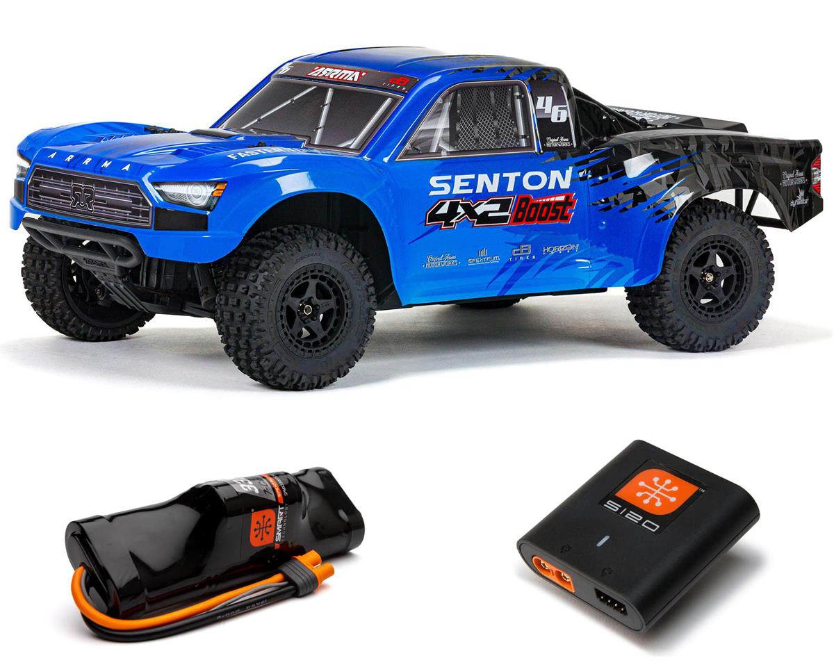 Arrma 1/10 SENTON 4X2 BOOST MEGA 550 Brushed Short Course Truck RTR with Battery & Charger