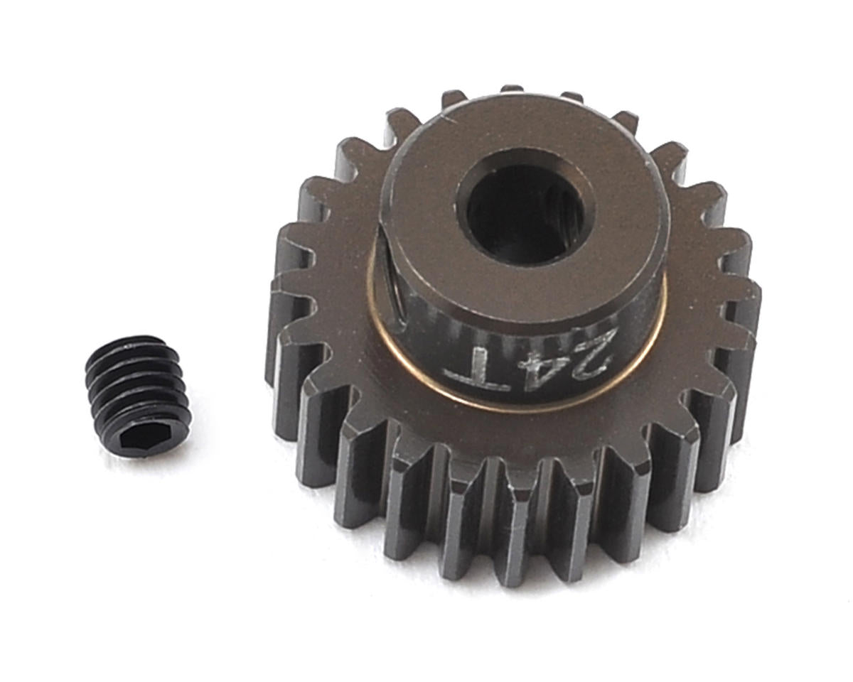 Team Associated FT Aluminum 24T 48P Pinion Gear (3.17mm Bore)
