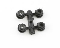 Team Associated Shock Mount Nuts (4) *CLEARANCE