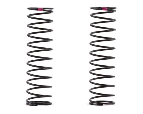 Team Associated RC8B Rear V2 Shock Spring Set (Pink - 3.7lb/in) (2)