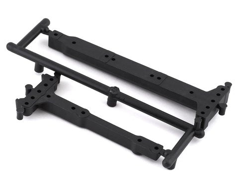 Team Associated RC10B74 FT Chassis Braces, fibra de carbono