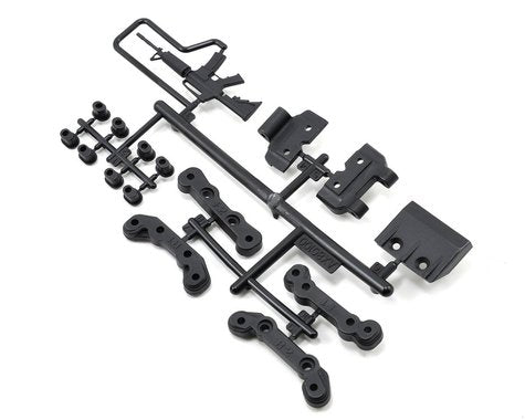 Axial EXO Chassis Guard and Toe Block Insert Set (Front and Rear)