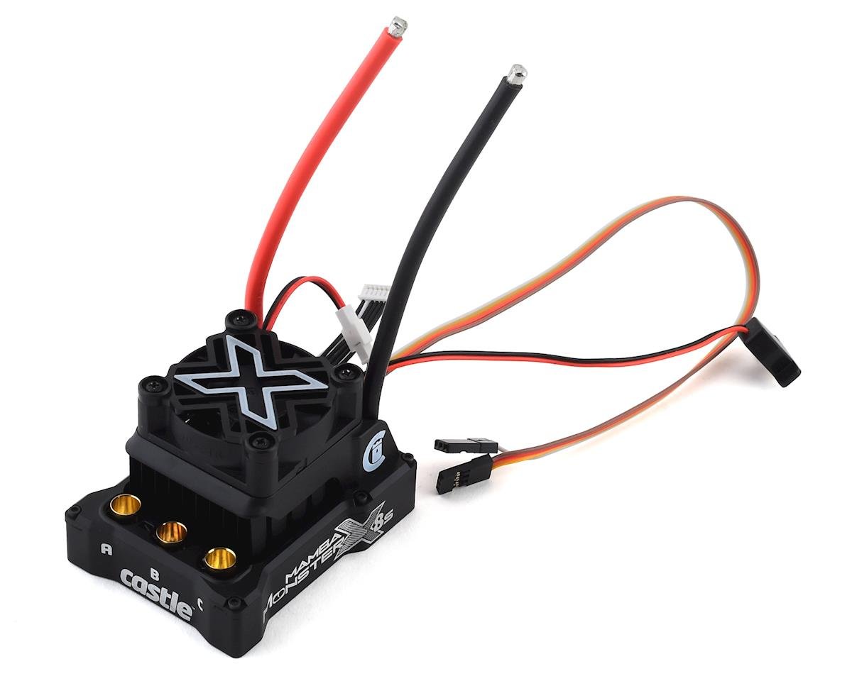 Castle Creations 1/6 Mamba Monster X 8S Brushless ESC (8S)