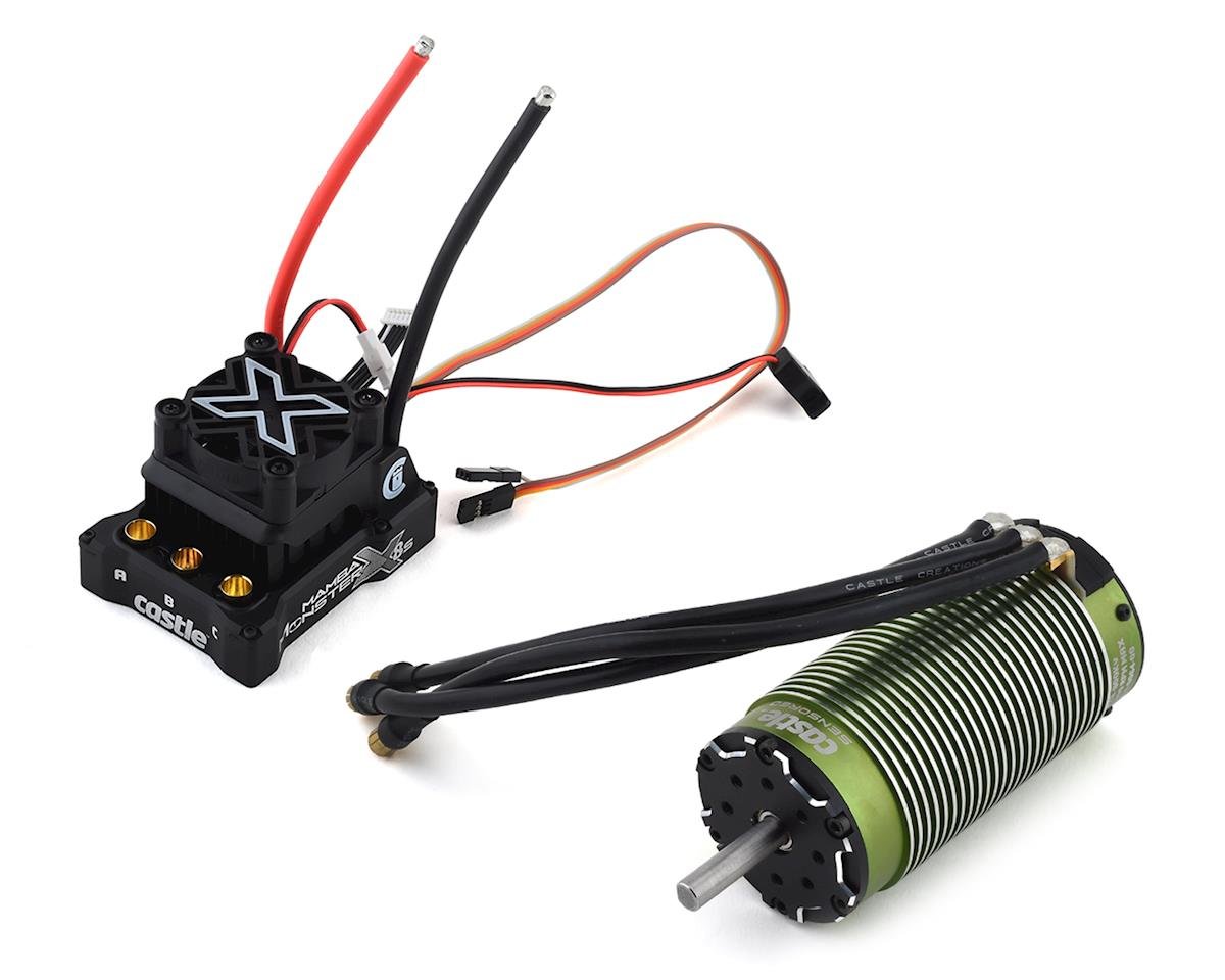 Castle Creations 1/6 Mamba Monster X 8S Brushless ESC / 2028-800Kv Sensored Motor Combo