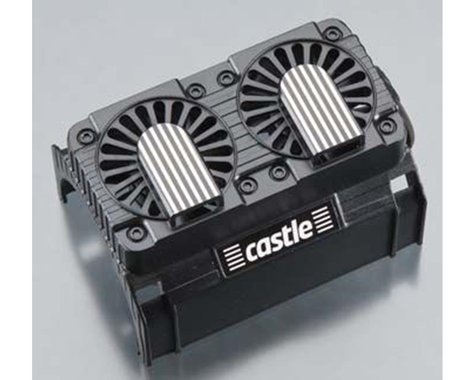 Castle Creations 20 Series Dual Fan Shroud w/Fans *Discontinued