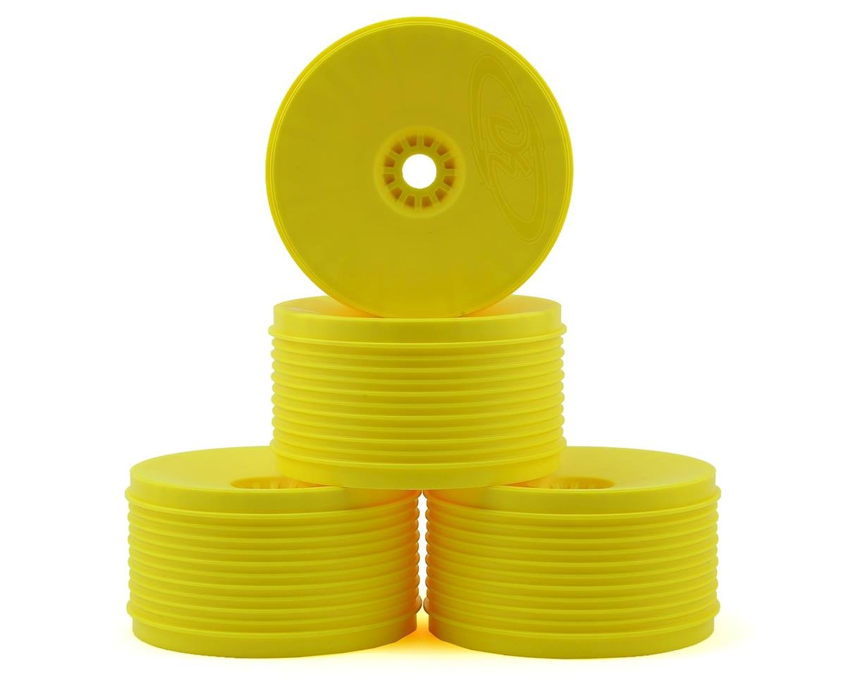 DE Racing "SpeedLine PLUS" 1/8 Truggy Wheel (Yellow) (4) *Archived
