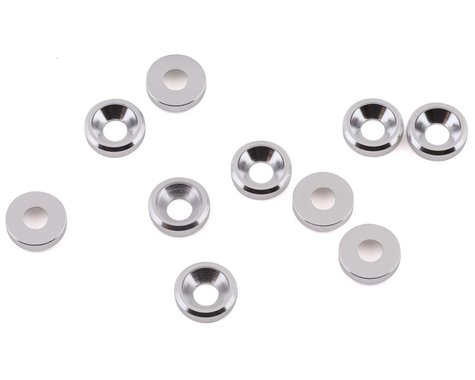 DragRace Concepts 3mm Countersunk Washers (Assorted Colors) (10)