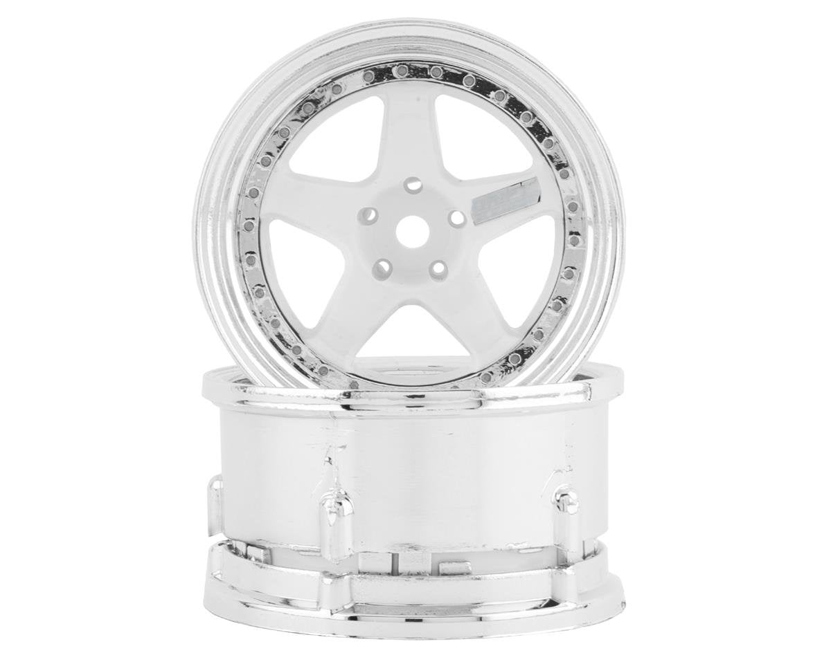 RC White Chrome Drift Wheels - Order Now!