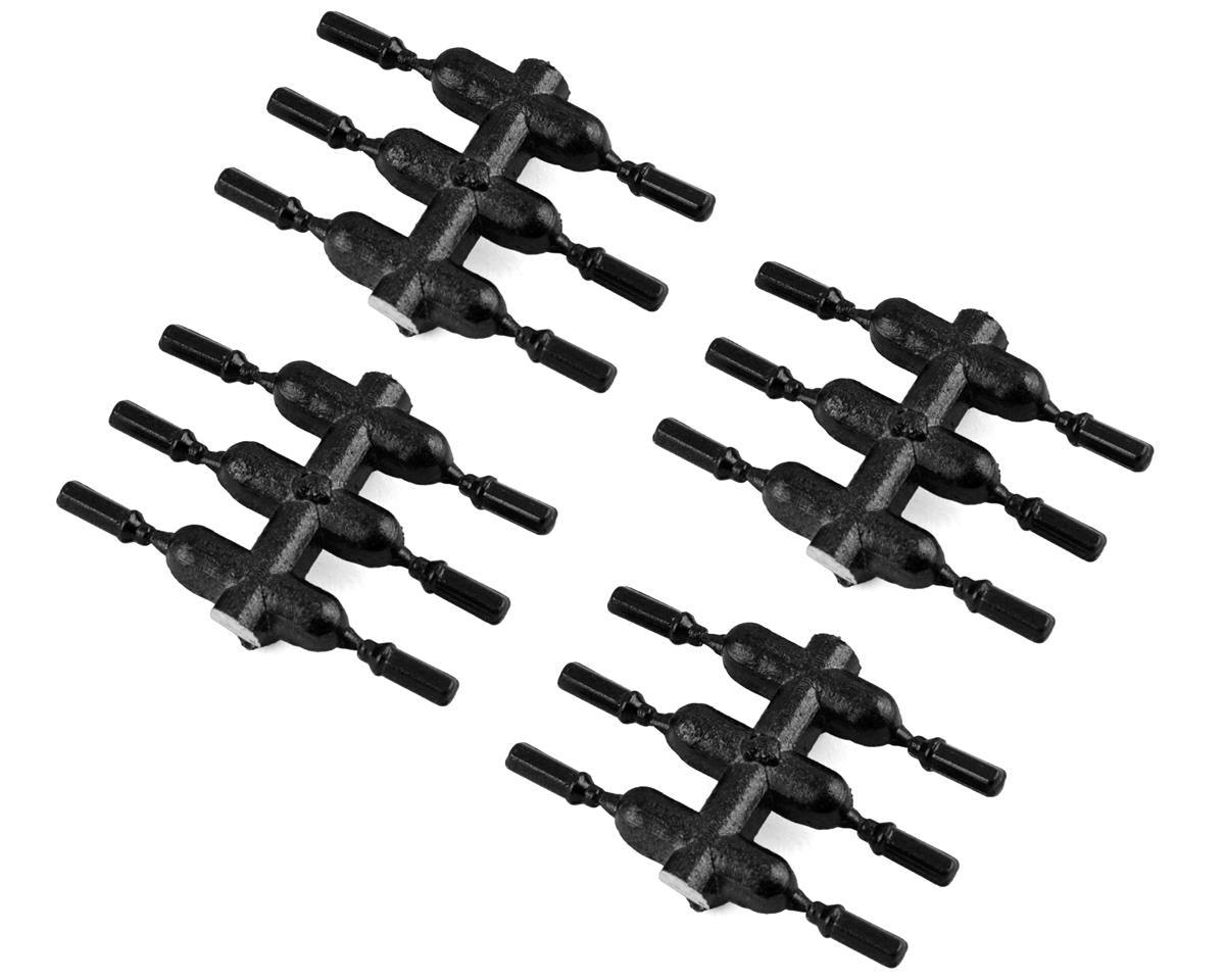 DS Racing Drift Element Scale Lug Nuts (Assorted Colors) (24) (Long)