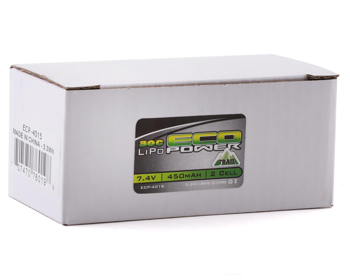 EcoPower "Trail" SCX24 2S 7.4V 450mAh 30C LiPo Battery w/PH2.0 Connector