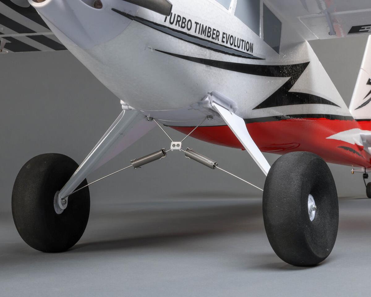 E-Flite Turbo Timber Evolution 1.5m BNF Basic, includes Floats