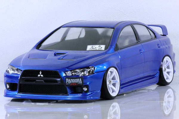 Pandora RC Mitsubishi Lancer EvoluTion X Clear Drift Body