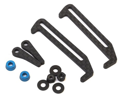 Juego de copas y pestañas LiPo de fibra de carbono Exotek B6.1 / B6 T6.1 SC6.1