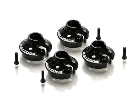 Exotek D819/E819 HD Clamping Spring Perch Set (Black) (4)