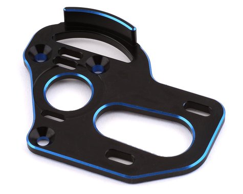 Exotek B6.3/T6.1/SC6.1 Laydown/Back Motor Plate (Negro/Azul)