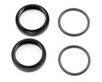 Tuerca de ajuste de precarga HB Racing Big Bore (negro) (2)