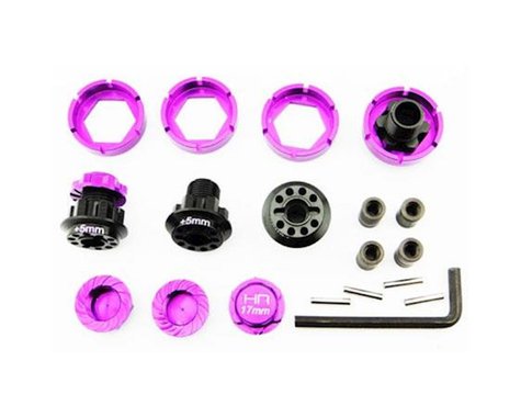 Hot Racing 17mm Savage Flux Warlock Wheel Adapter, Wide Hex