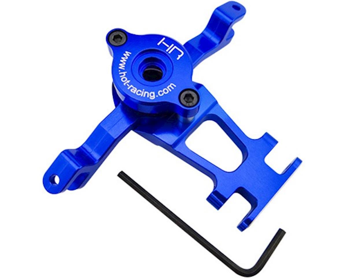 Hot Racing Traxxas E-Revo Aluminum Steering Assembly (Blue)
