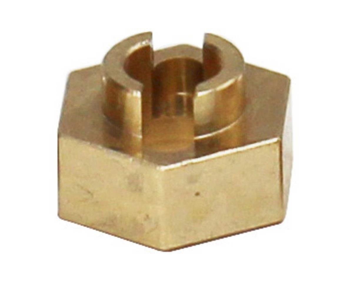 Hot Racing Axial SCX24 Brass 7mm Wheel Hex Hub (4)