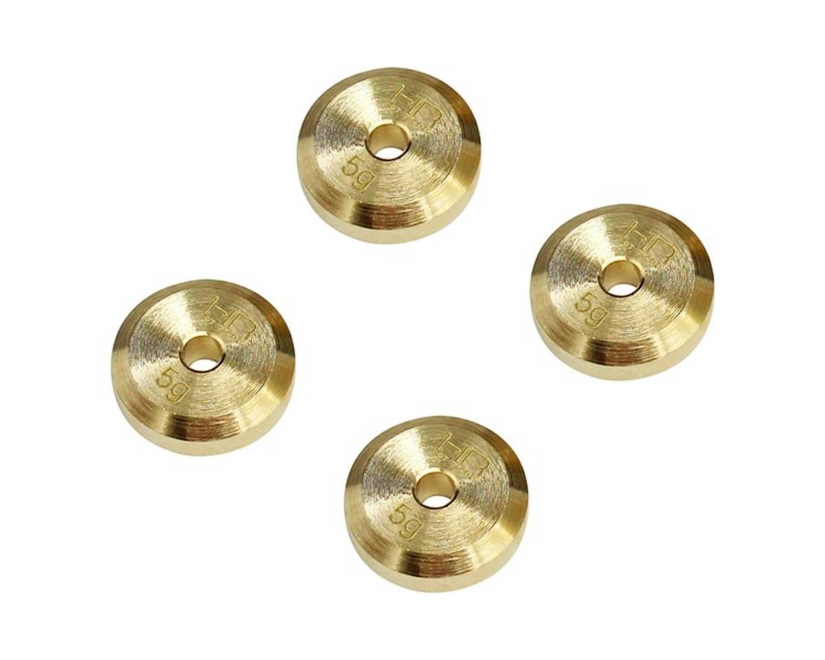 Hot Racing Axial SCX24 Brass Axle Weight (Use w/HRASXTF39W04)