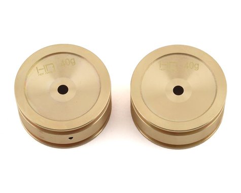 Hot Racing Axial SCX24 Brass Wheel (2)