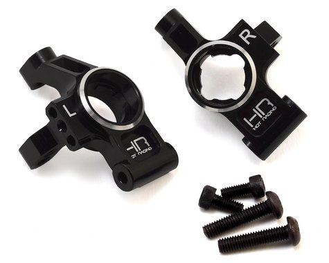 Hot Racing Aluminum Traxxas 4-Tec 2.0 Rear Hub Carriers (Black) (2)