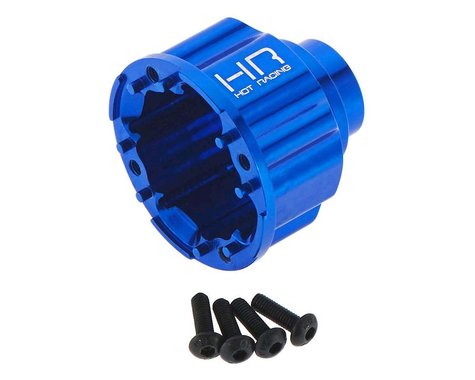 Hot Racing Traxxas X-Maxx Blue Aluminum Differential Cup