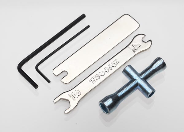 Traxxas Basic Tool Set (4-way wrench, U-joint, hex wrenches)