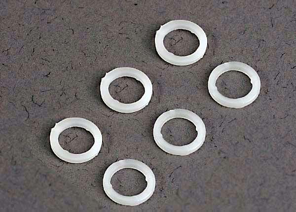 Arandelas Traxxas Plastico Blanco 5x8x1mm