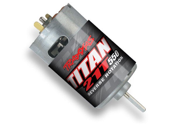 Traxxas TRX-4 Motor Titan 550 21T Invertido