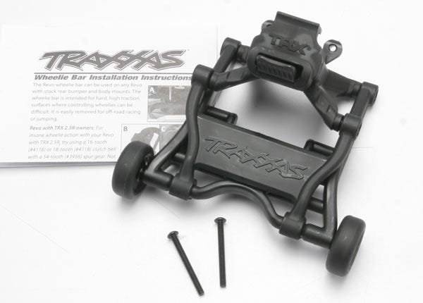 Traxxas Revo Wheelie Bar Assembled