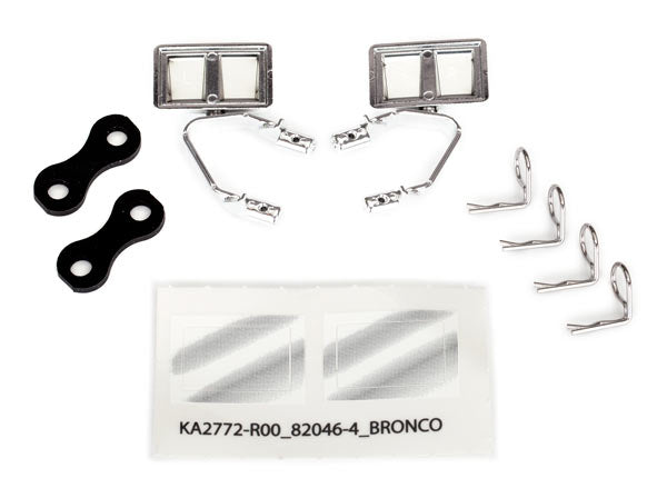 Traxxas Side Mirrors Chrome