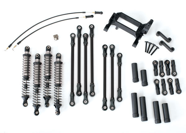 Kit de elevación de brazo largo Traxxas TRX-4 negro