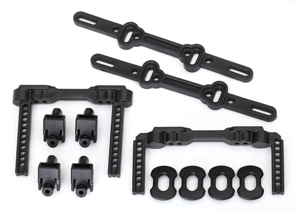Traxxas 4-Tec 2.0 Front & Rear Body Mount Posts & Slider Set