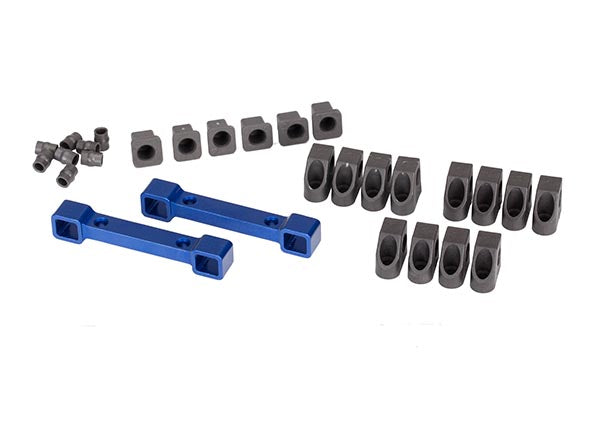 Soportes de brazo de suspensión Traxxas 4-Tec azul (F/R)