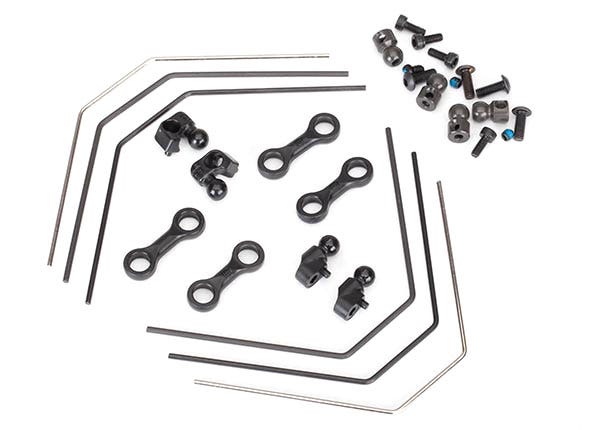 Kit de barra estabilizadora delantera y trasera Traxxas 4-Tec 2.0
