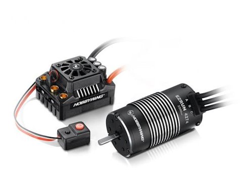 Hobbywing EZRun Max8 2200kV Brushless ESC/Motor Combo w/Program Box & XT90 Plug