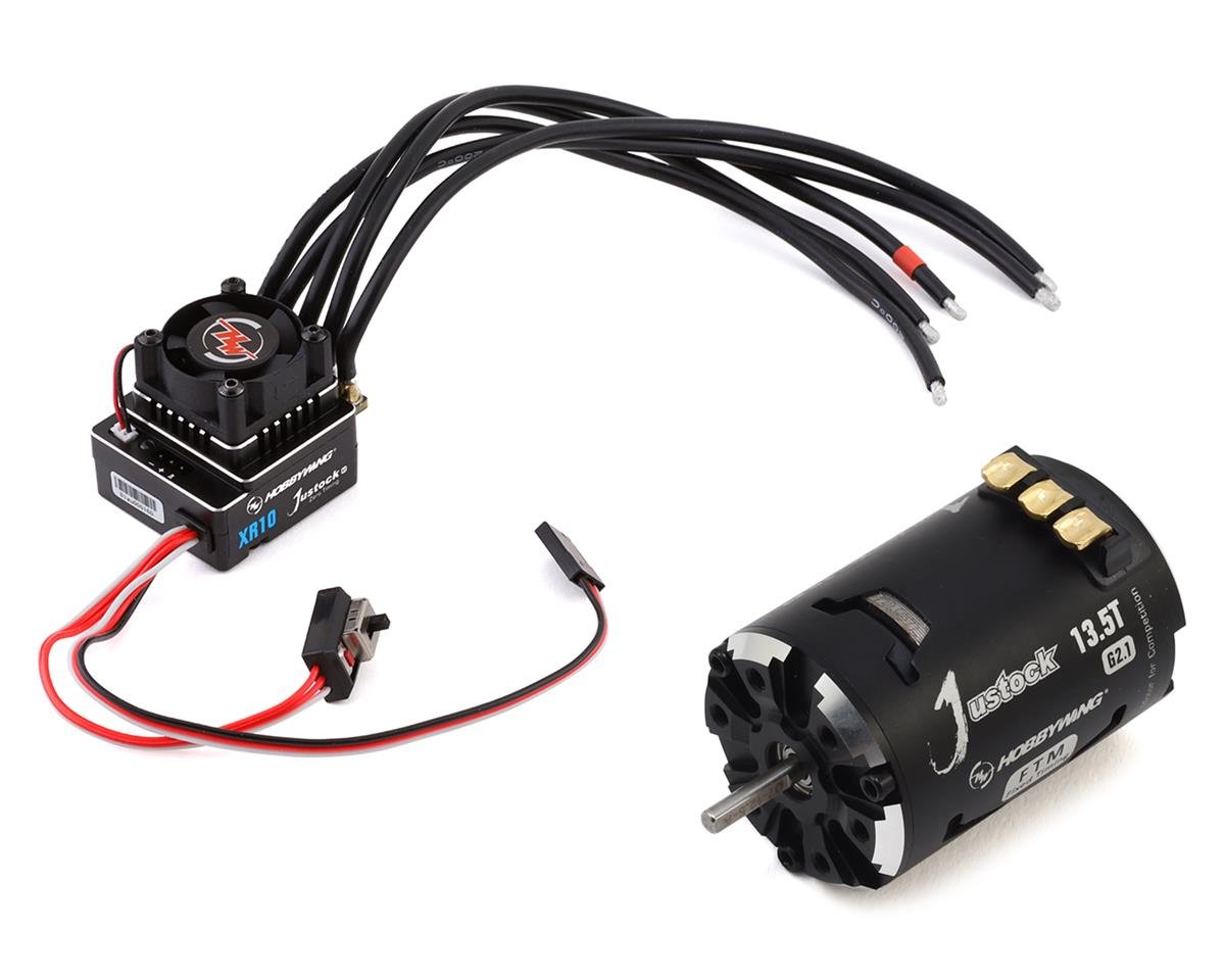 Hobbywing XR10 Justock G3 13.5T Sensored Brushless ESC/SD G2.1 Motor Combo