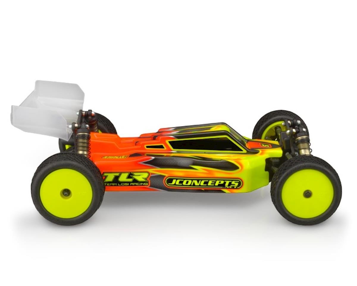 JConcepts 22X-4 "F2" 1/10 Buggy Body w/S-Type Wing (Clear)