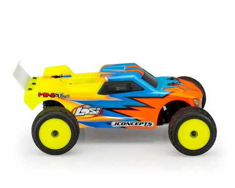 JConcepts Mini-T 2.0 "Finnisher" Body w/Rear Spoiler (Clear)