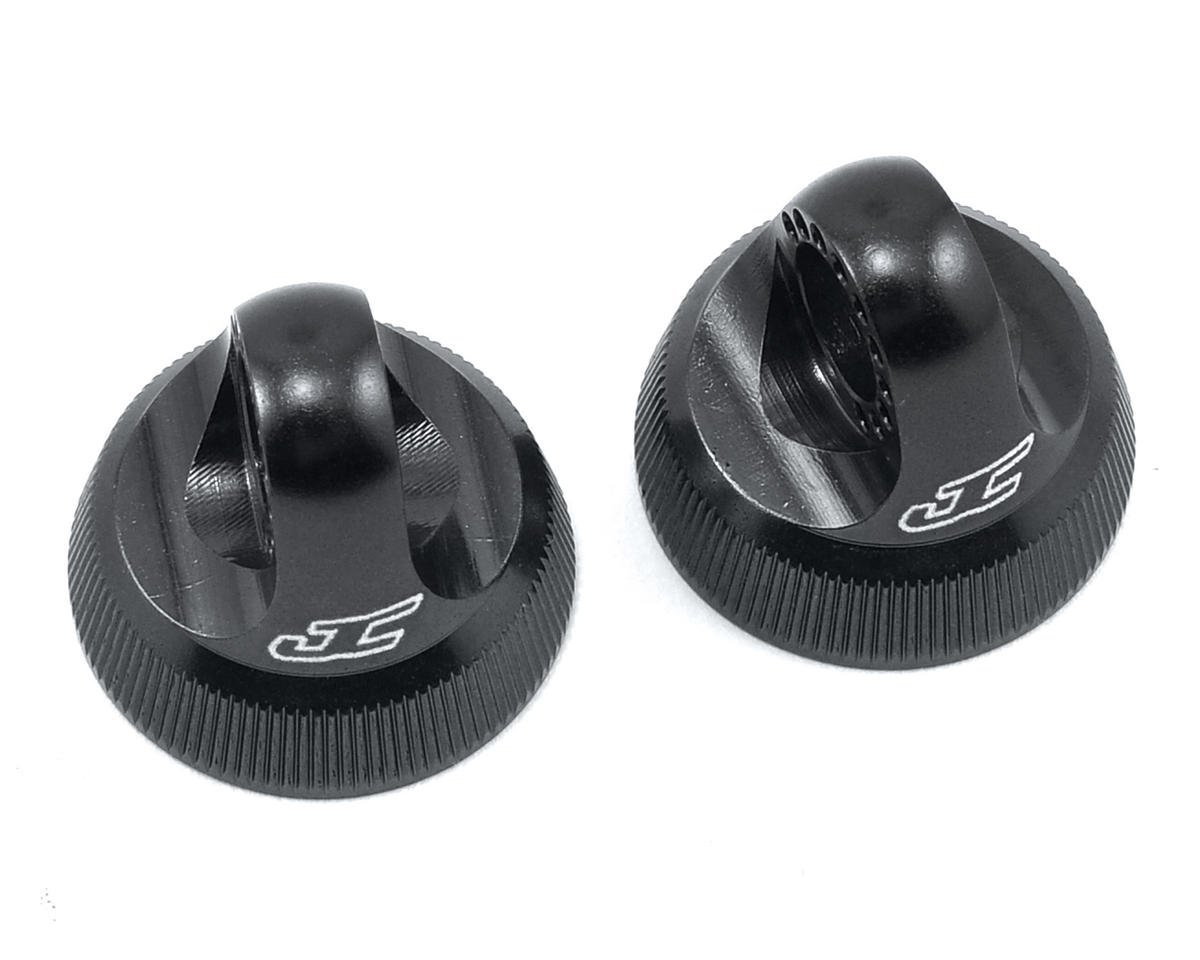 JConcepts Fin Aluminum 12mm V2 Shock Cap (Assorted Colors) (2)