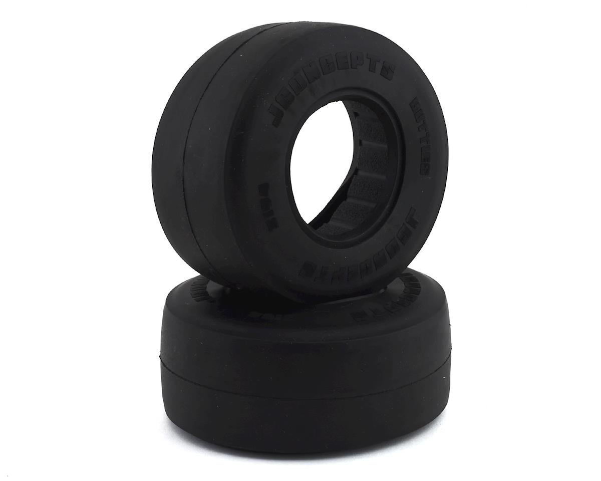 JConcepts Hotties Belted Rear Drag Racing Tires (2) (Blue)