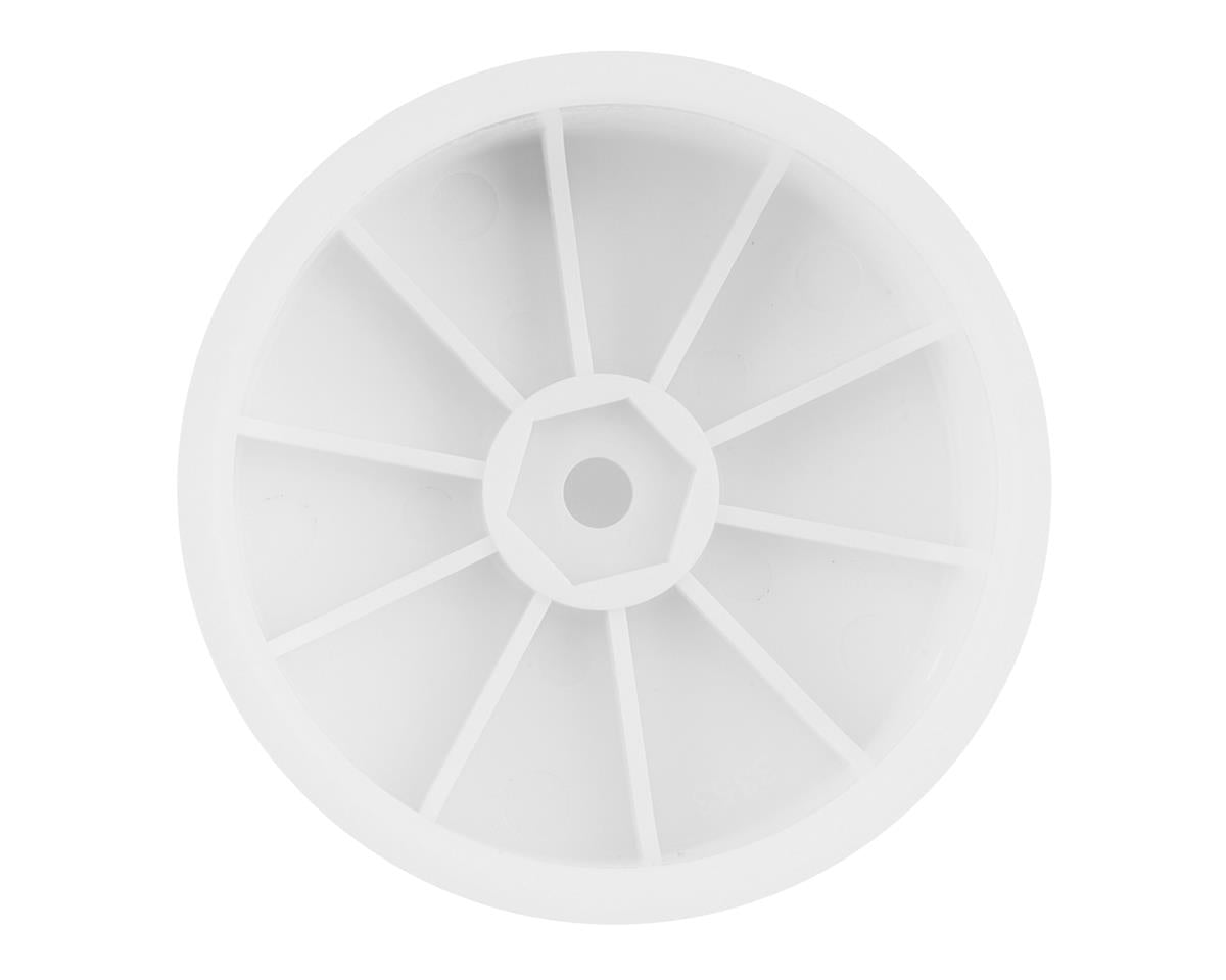 JConcepts Mono - Rueda delantera, blanca, para TLR 22X-4 / B74.1 / XRAY XB4, 4 piezas (colores surtidos)