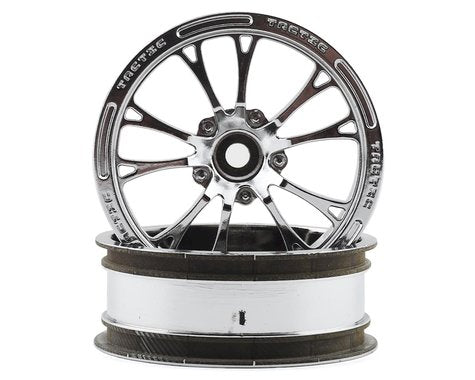 JConcepts 2.2" Street Eliminator Front Wheel, 12mm Hex, Chrome