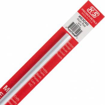 K&S Engineering Varilla de aluminio macizo de 5/16"x12" (1)